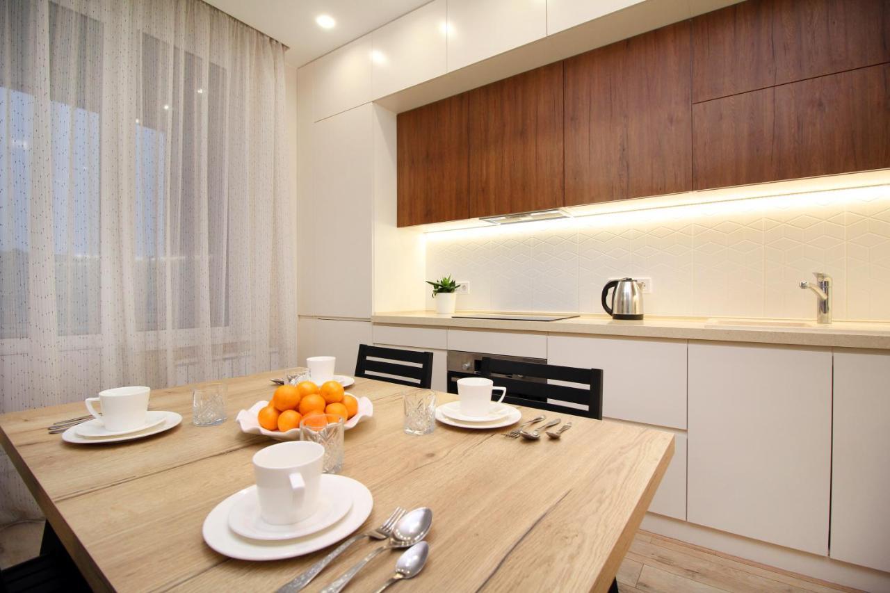 Стильные Апартаменты В Лучшем Жк Almaty Ngoại thất bức ảnh