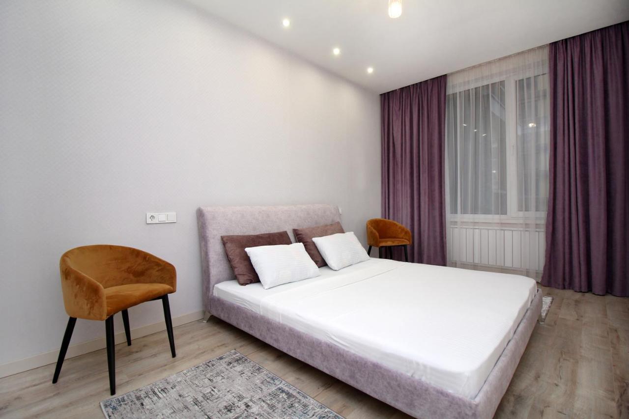 Стильные Апартаменты В Лучшем Жк Almaty Ngoại thất bức ảnh