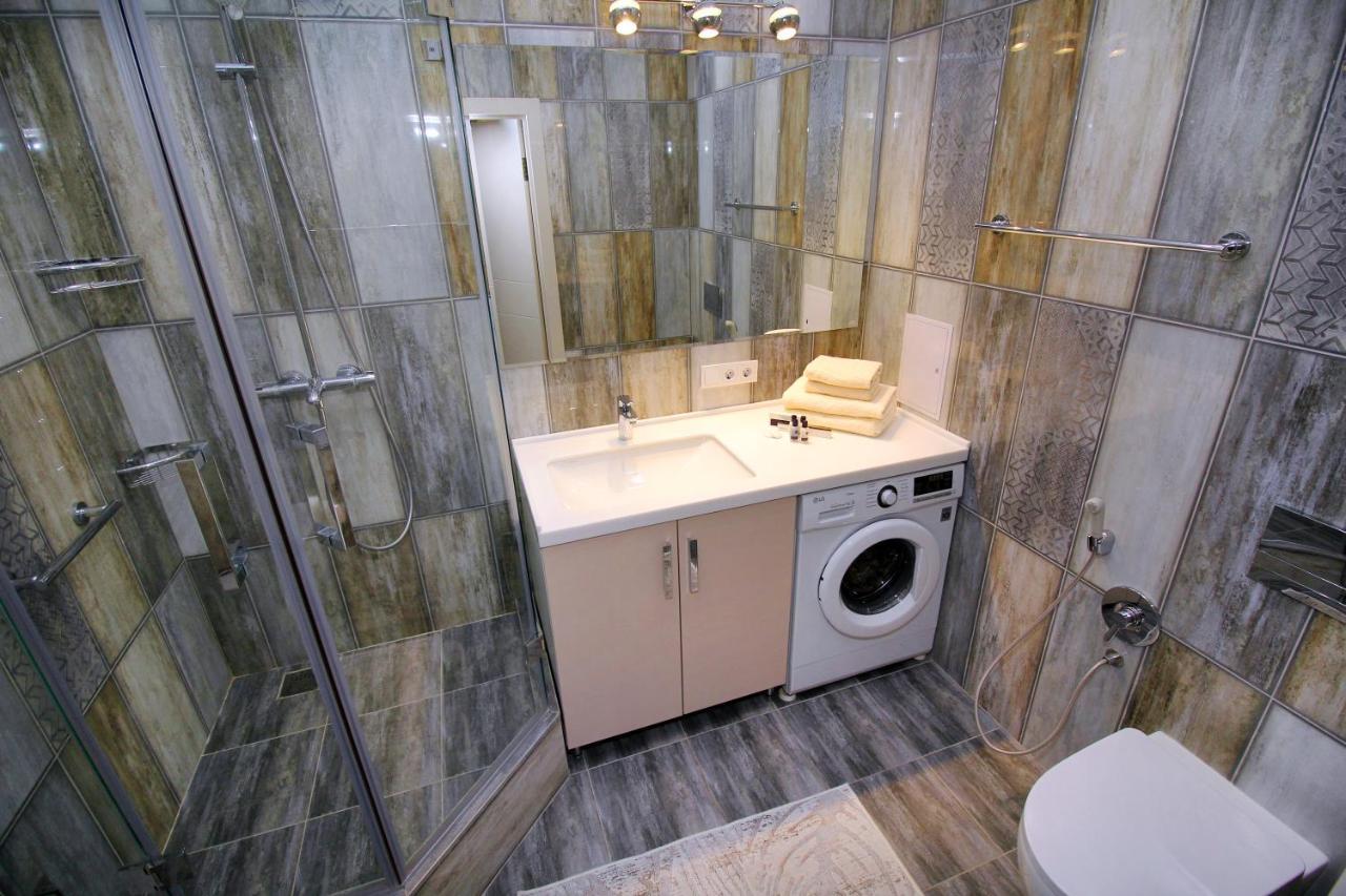 Стильные Апартаменты В Лучшем Жк Almaty Ngoại thất bức ảnh